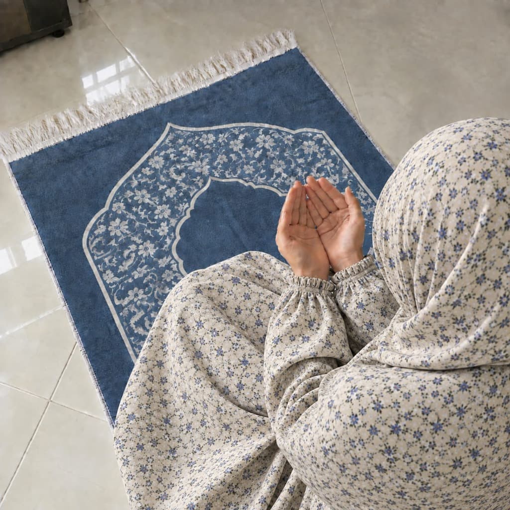 Al-Fatima Signature Soft Lawn Namaz Chadar - Mocha Hazel Taupe